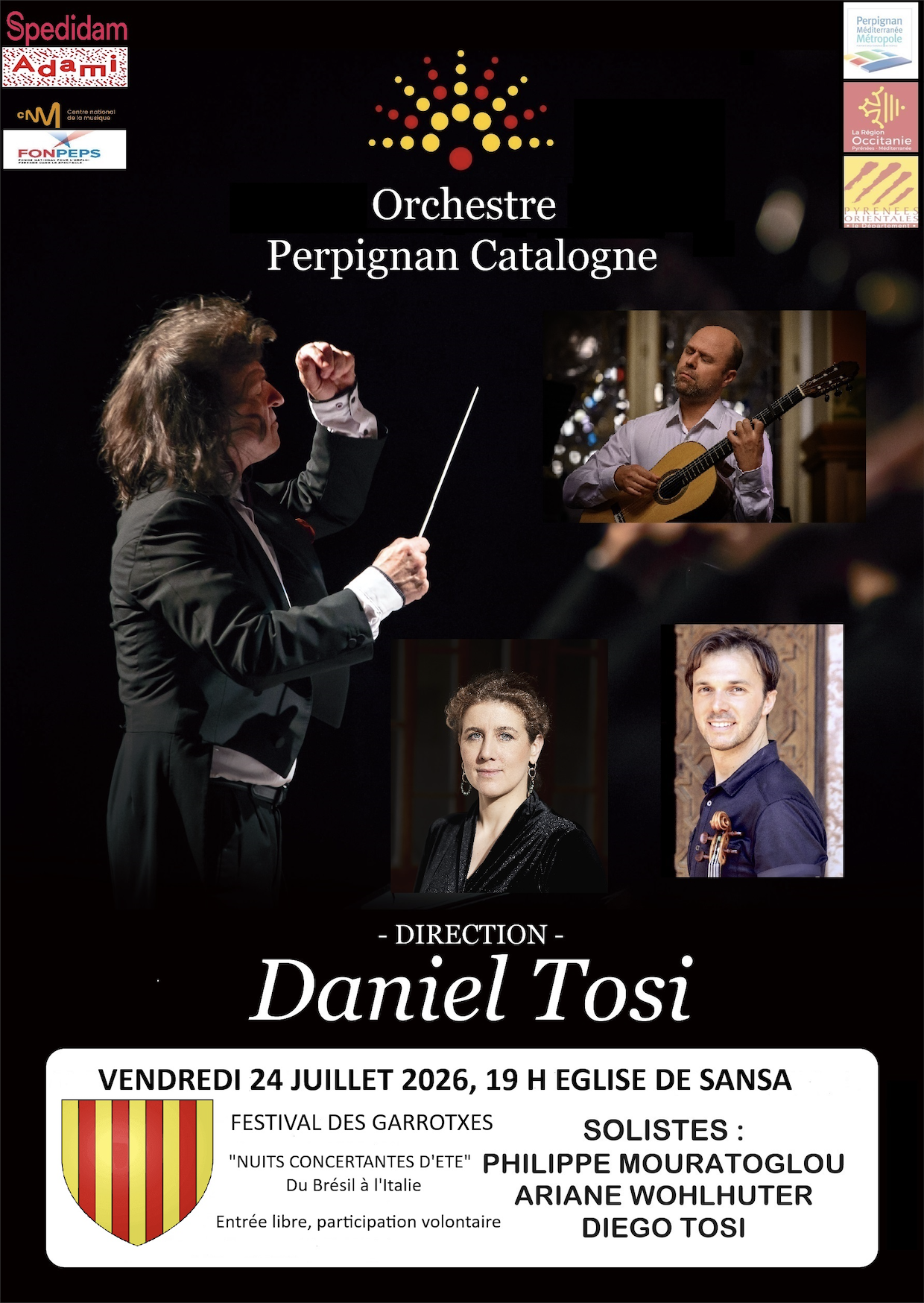 Affiche 15ᵉ Festival Musical International des Garrotxes